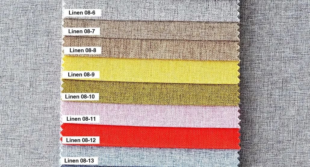 Foulola News:Plain Linen Cotton Sofa Fabric, Linen- 08 factory