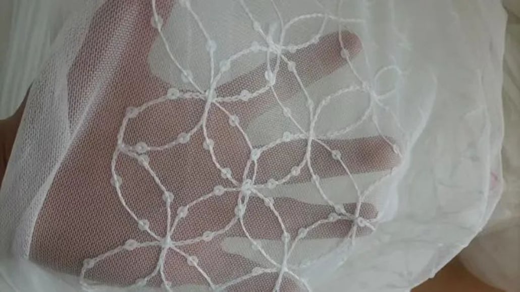 Foulola News:GDBLK/JLZZ/JSNH/QCZC/QJBM/YPMLM#Embroidery Sheers supplier