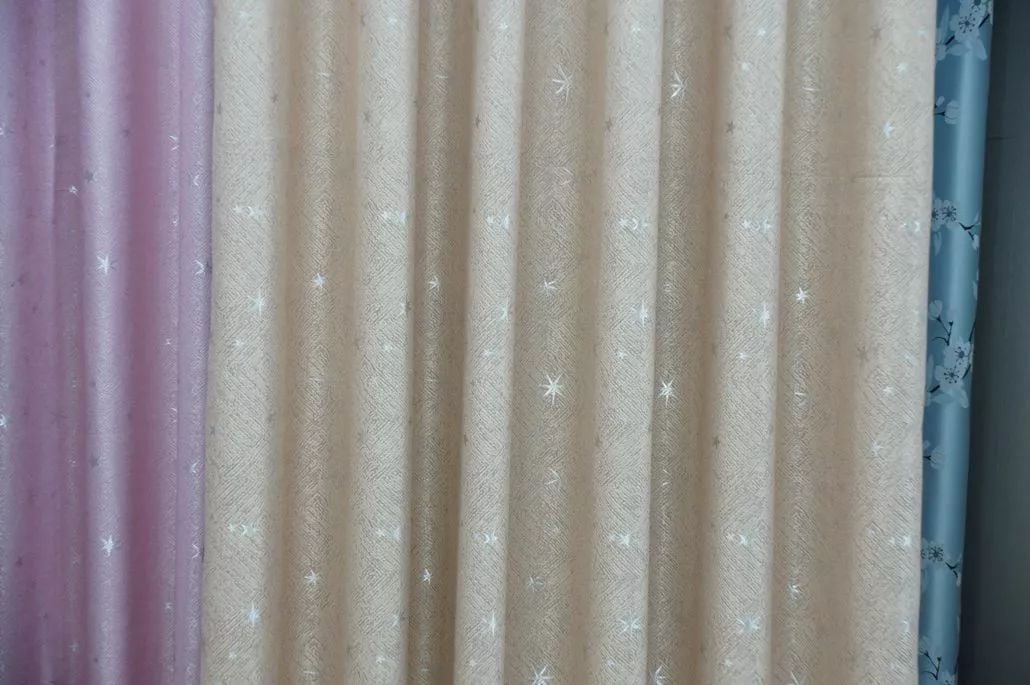 Foulola: Linen Style Polyester Brushed Jacquard Curtain details