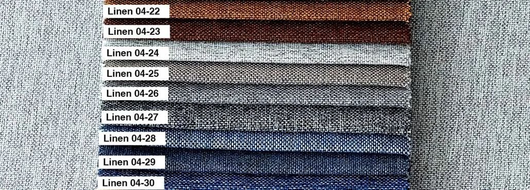 Foulola News:Plain Linen Cotton Sofa Fabric, Linen-04 details