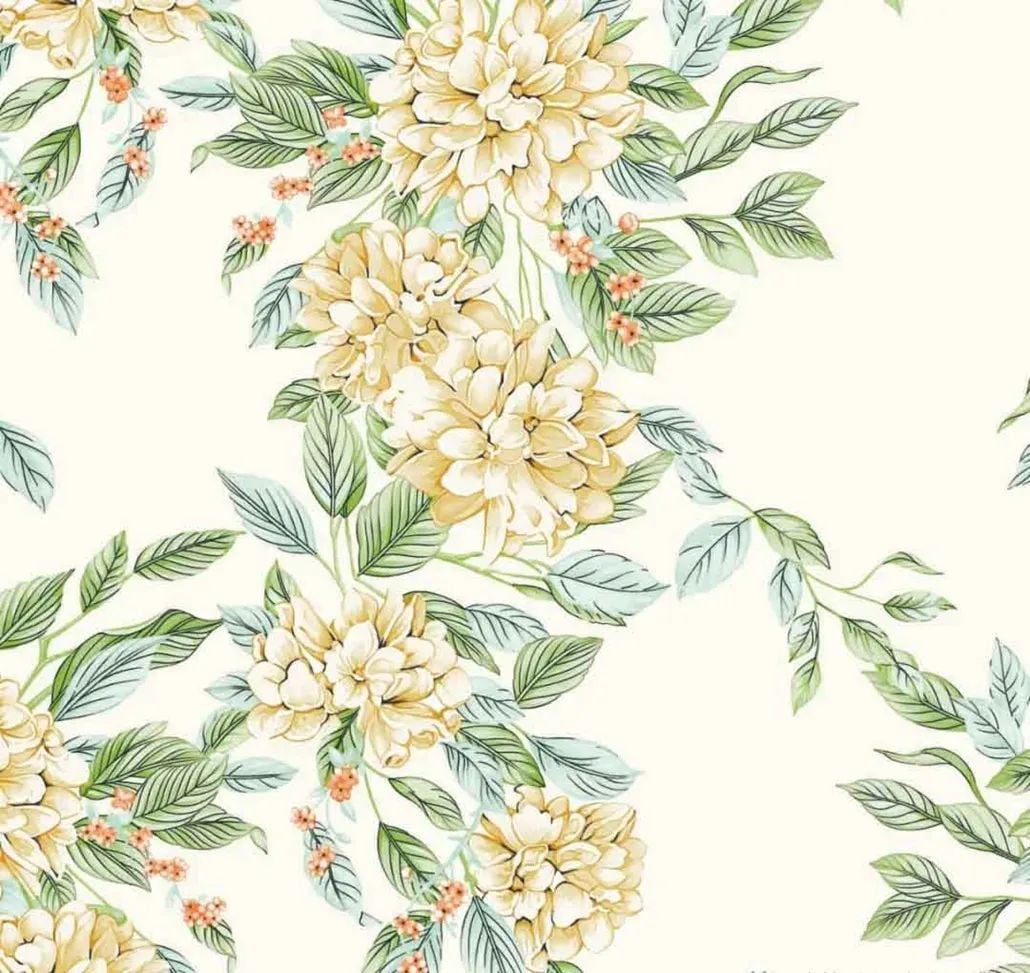 2021 (Summer) Foulola News：High Grade Print Country Style 3/4 factory