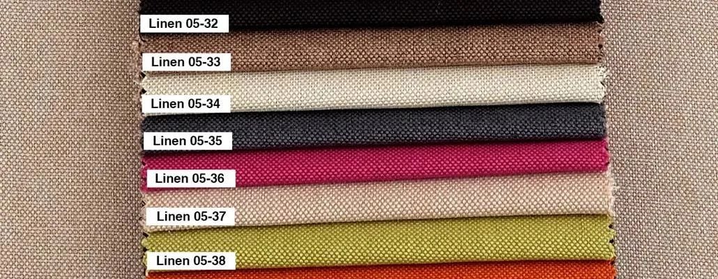 Foulola News:Plain Linen Sofa Fabric 05 Series details
