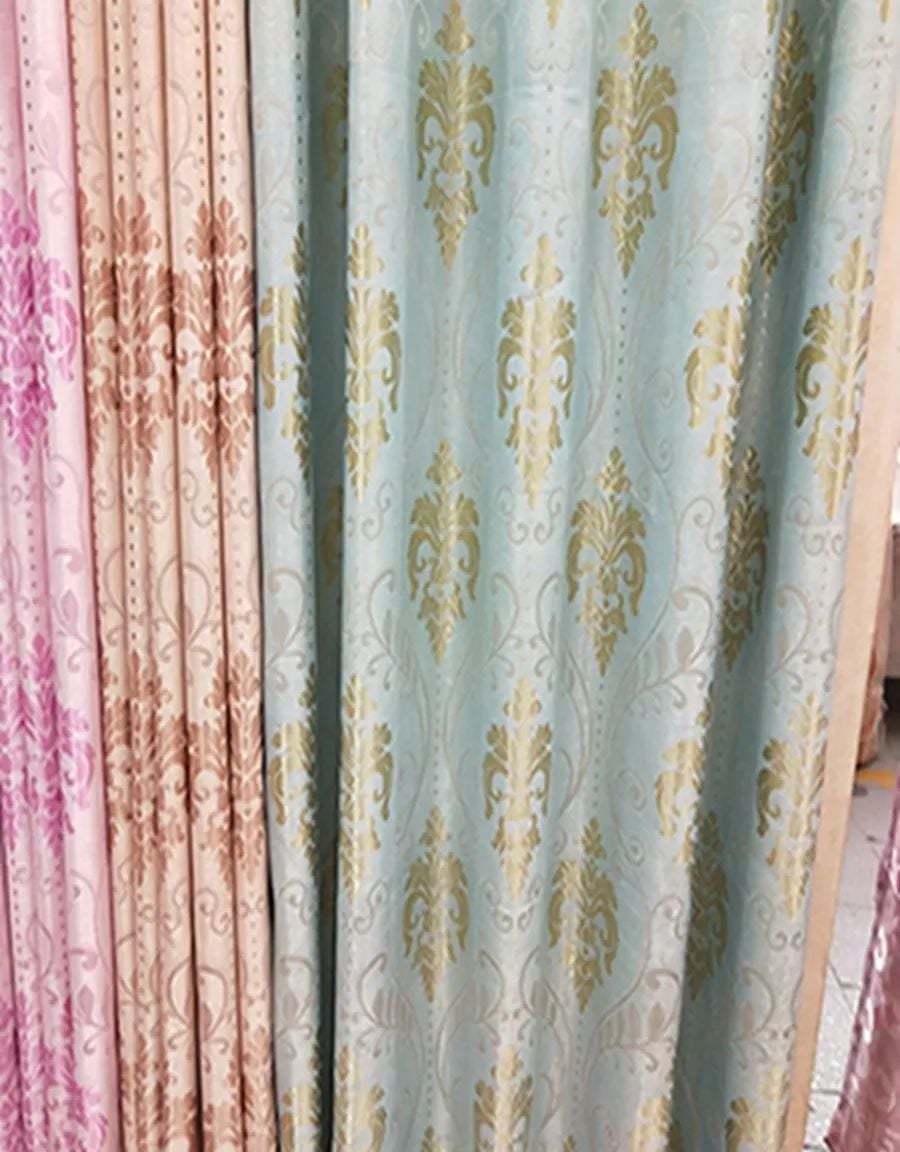 Foulola New Cheap Price Series:JacquardBlackout Curtain 2.8/3.2m factory