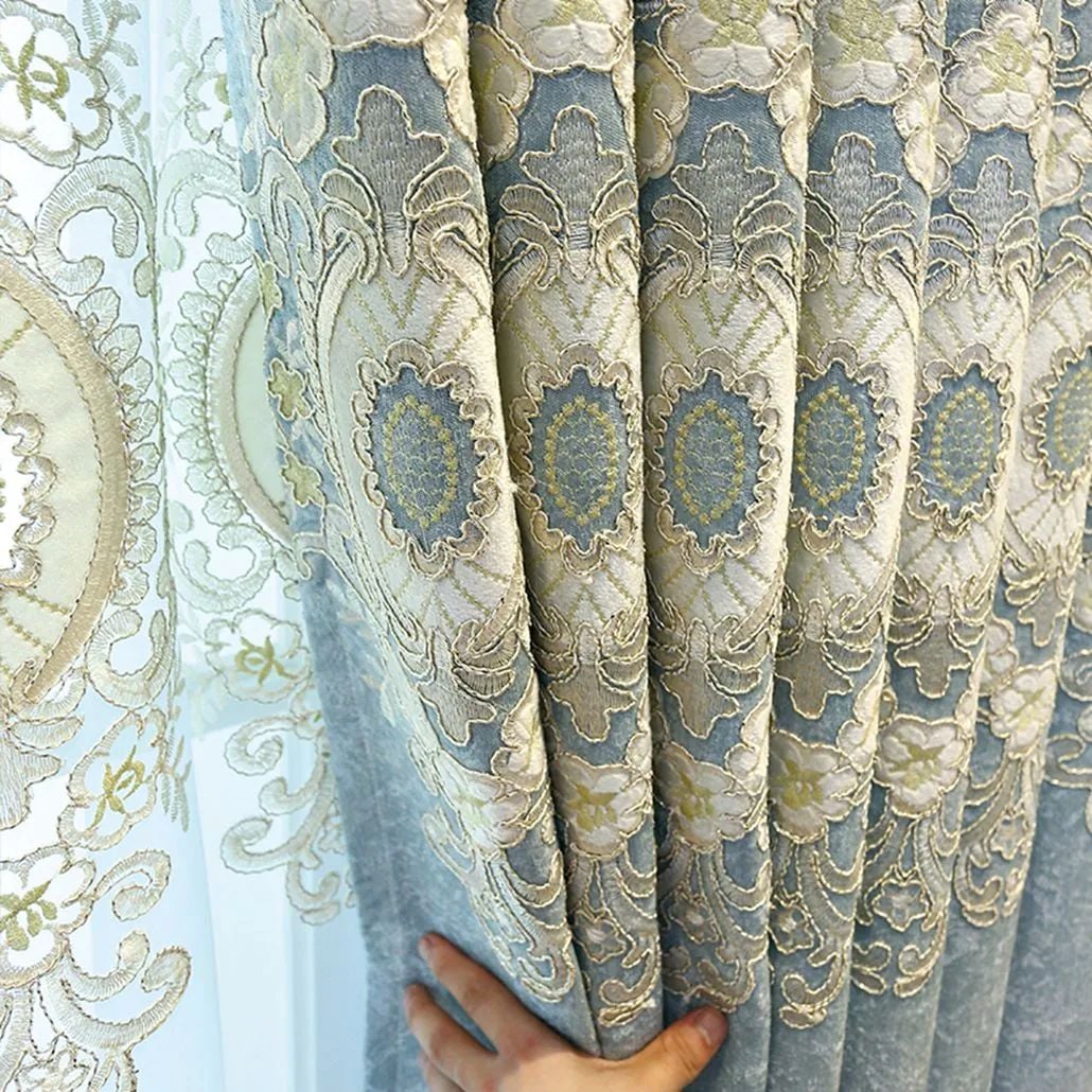 Foulola News:SSNH/YMHX/JYLY# High Grade Embroidery Fabric&Sheer supplier