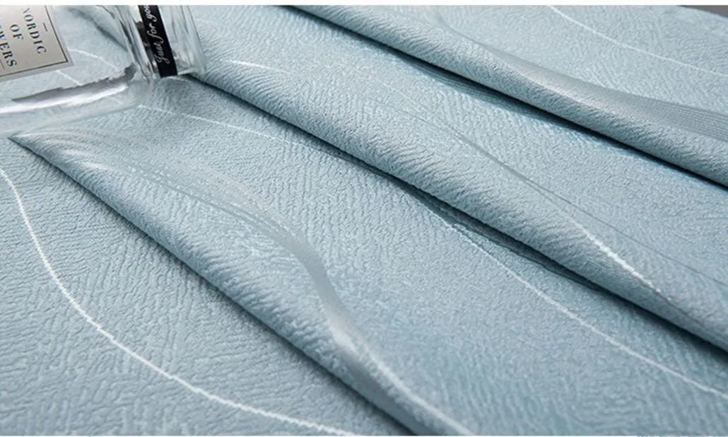 Foulola: Linen Style Polyester Brushed Jacquard Curtain factory