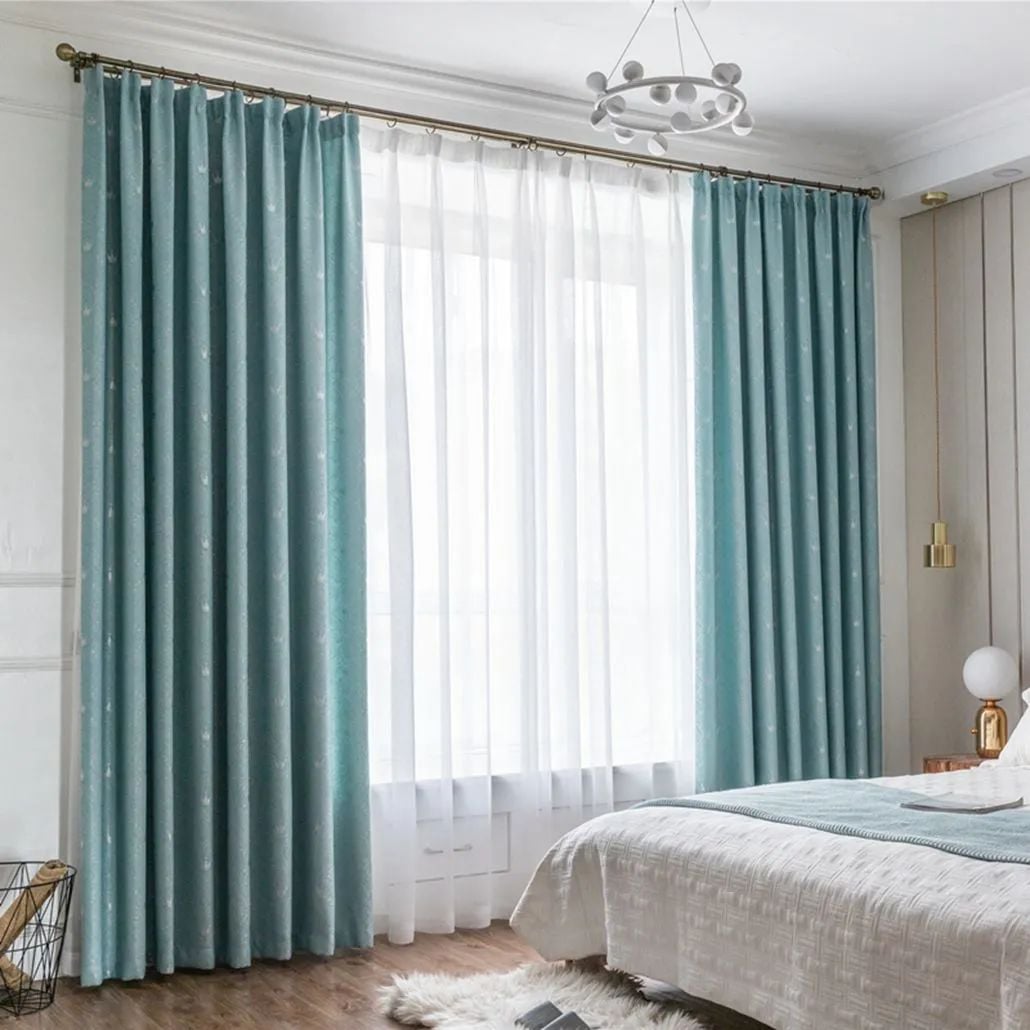 Foulola: Linen Style Polyester Brushed Jacquard Curtain manufacture