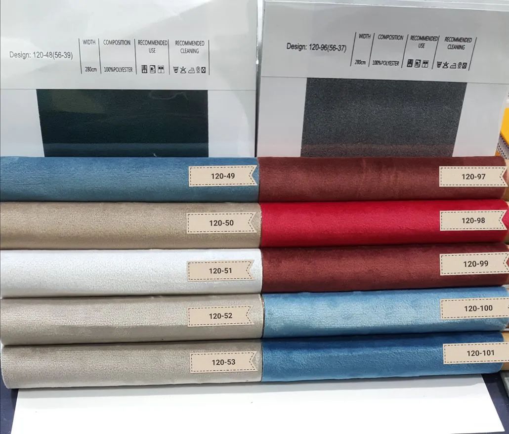 Foulola:120#Series Blackout dutch holland Velvet Curtain supplier