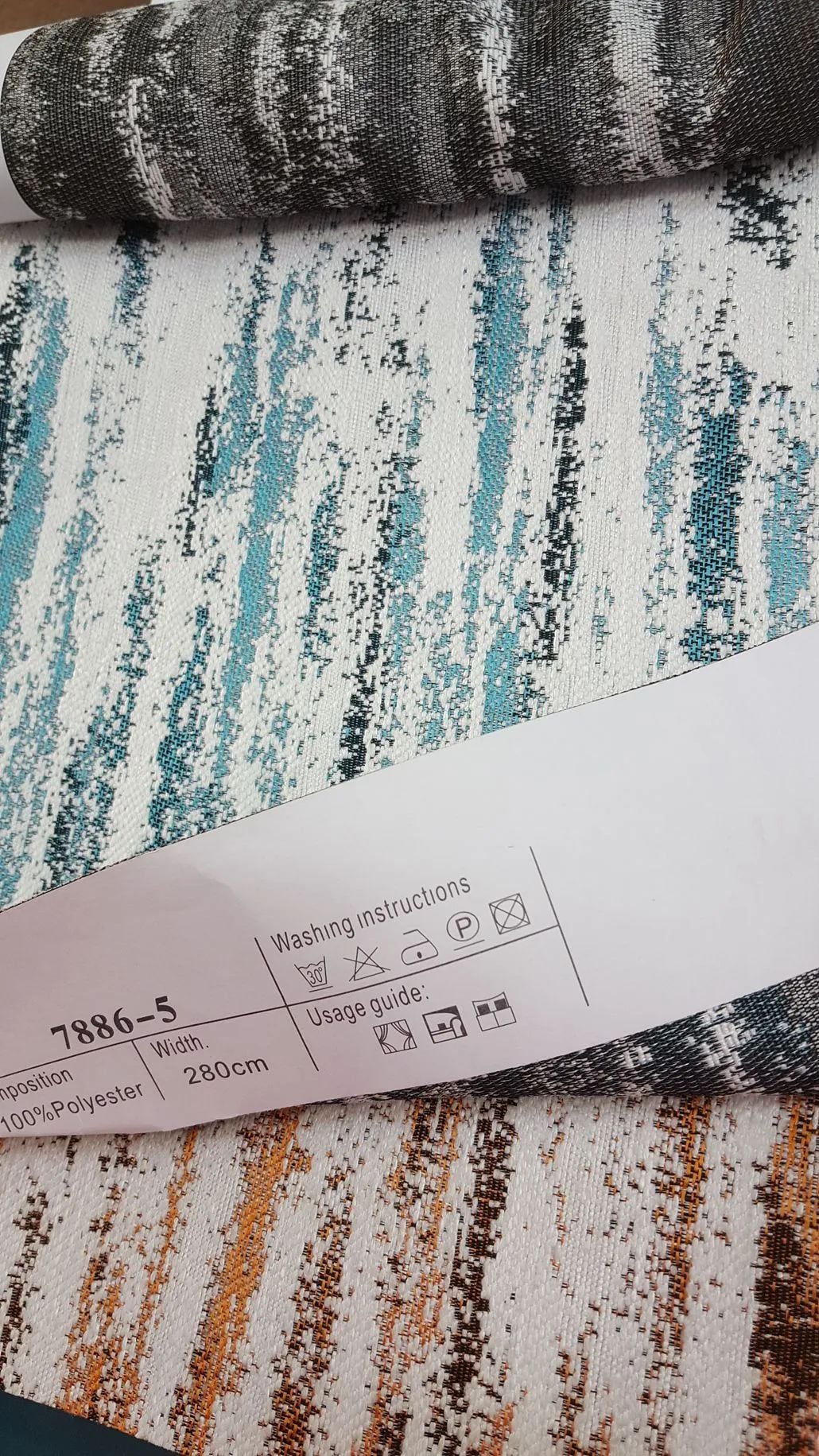 Foulola News:Luxury Jacquard 7885 Series Vivid Decorative Fabric details