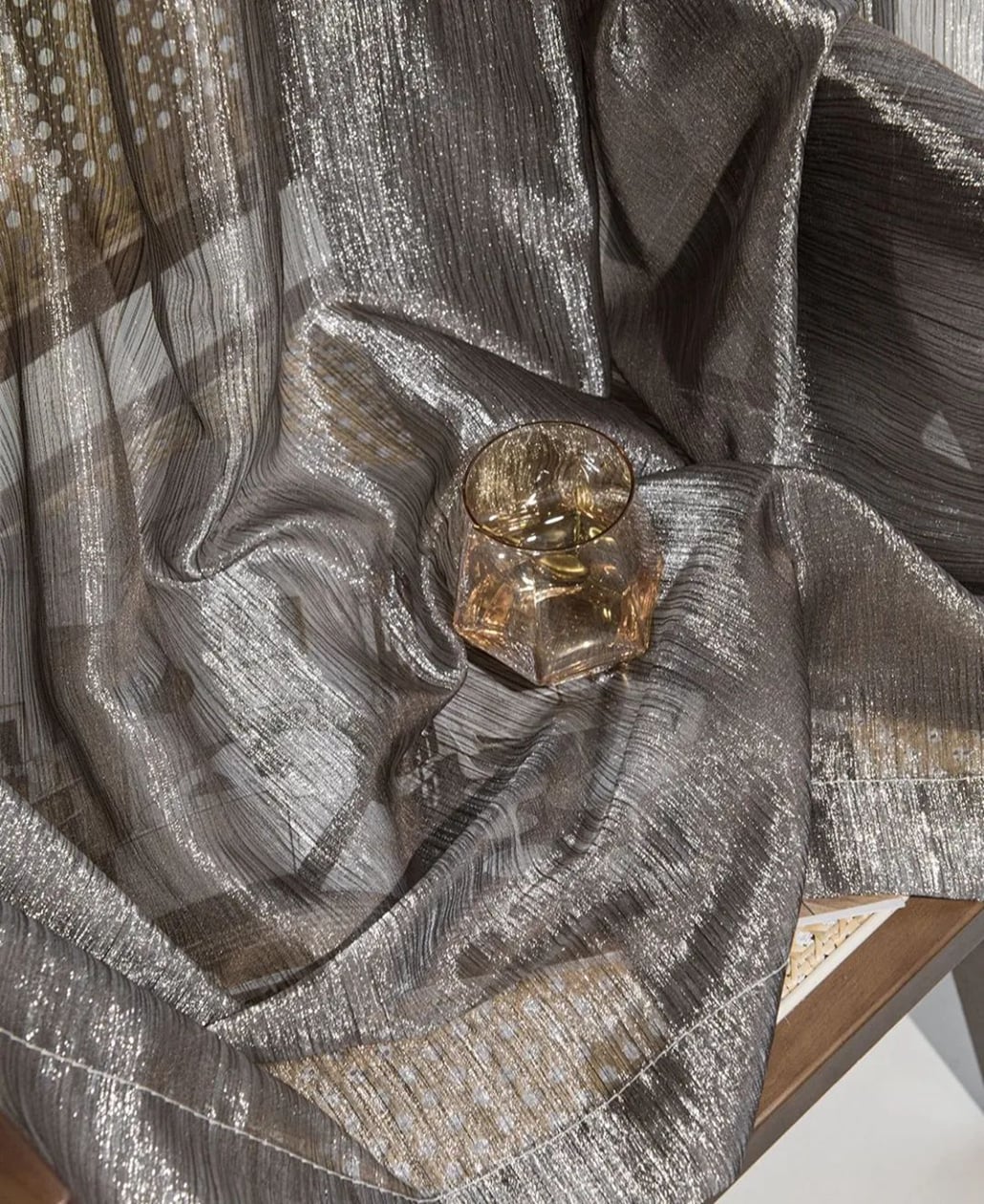 Foulola News:LJS /YHS/NYYMS# Sheer Curtain manufacture