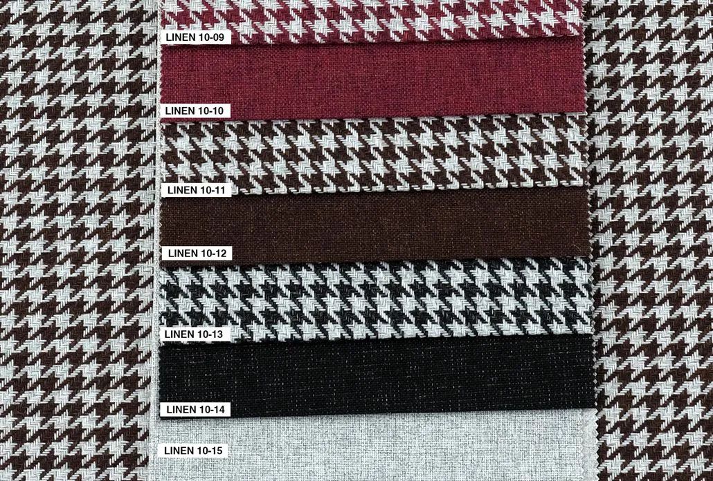 Foulola News:Linen Style Sofa Fabric 10 Series manufacture