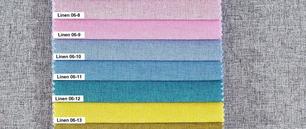Foulola News:Plain Linen Sofa Fabric 06 Series supplier