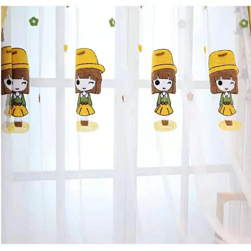 Foulola Cartoon Series: LL/NBT/YLX#, Embroidery Artwork, 700g/m factory