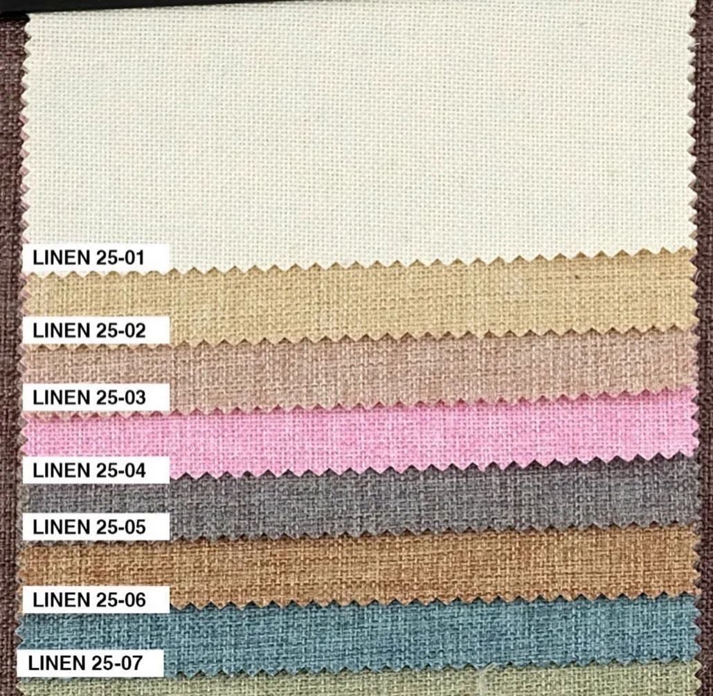 Foulola News:Plain Linen Sofa Fabric-25 Series manufacture