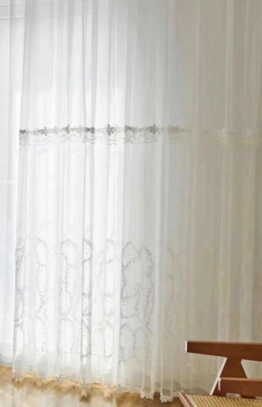 Foulola News:GDBLK/JLZZ/JSNH/QCZC/QJBM/YPMLM#Embroidery Sheers manufacture