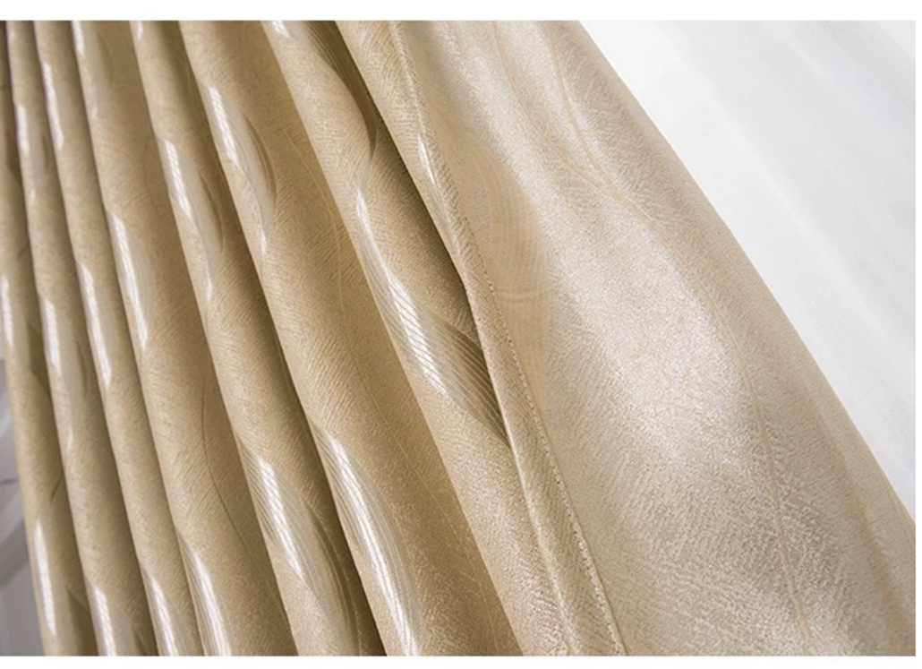 Foulola: Linen Style Polyester Brushed Jacquard Curtain manufacture