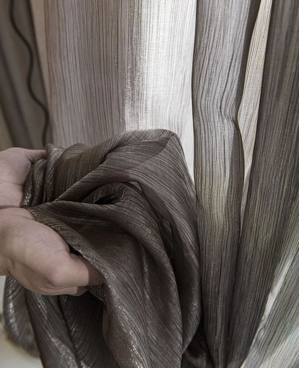 Foulola News:LJS /YHS/NYYMS# Sheer Curtain supplier