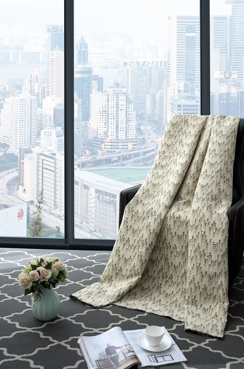 Foulola News:Jacquard Velvet Sofa Fabric,Velvet- 03 manufacture