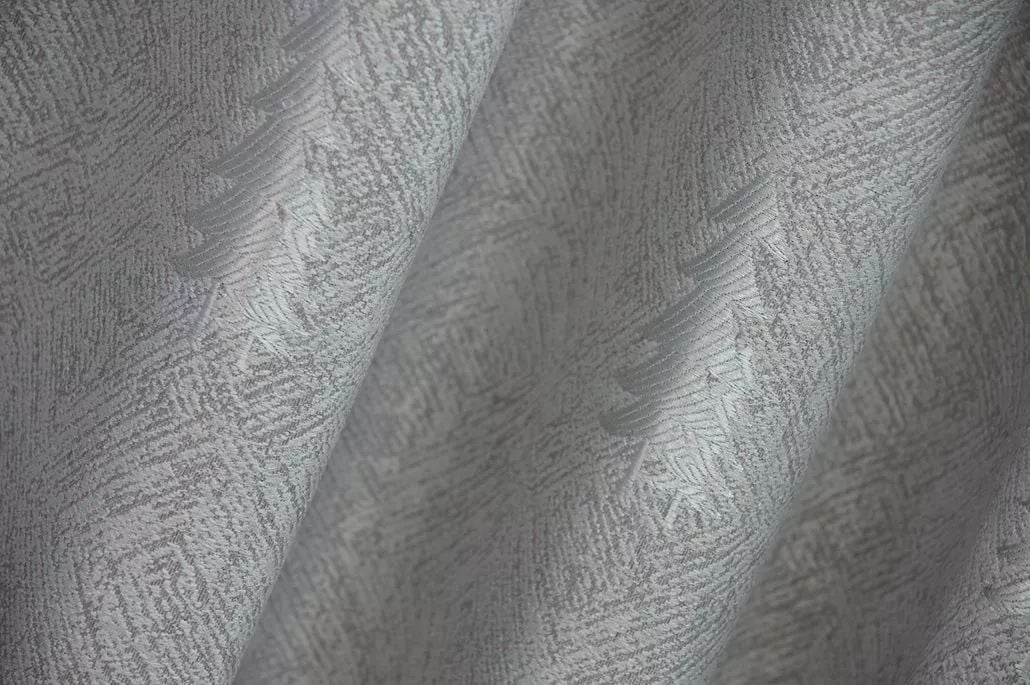Foulola: Linen Style Polyester Brushed Jacquard Curtain factory