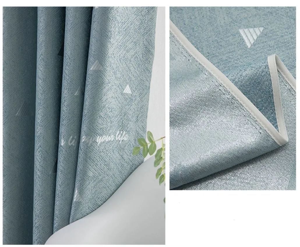 Foulola: Linen Style Polyester Brushed Jacquard Curtain manufacture