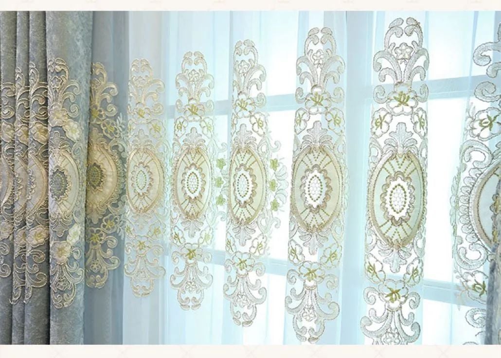 Foulola News:SSNH/YMHX/JYLY# High Grade Embroidery Fabric&Sheer supplier