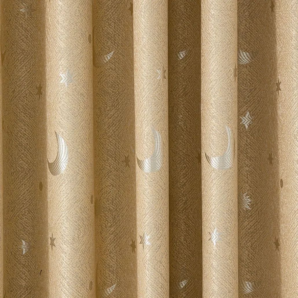 Foulola: Linen Style Polyester Brushed Jacquard Curtain manufacture