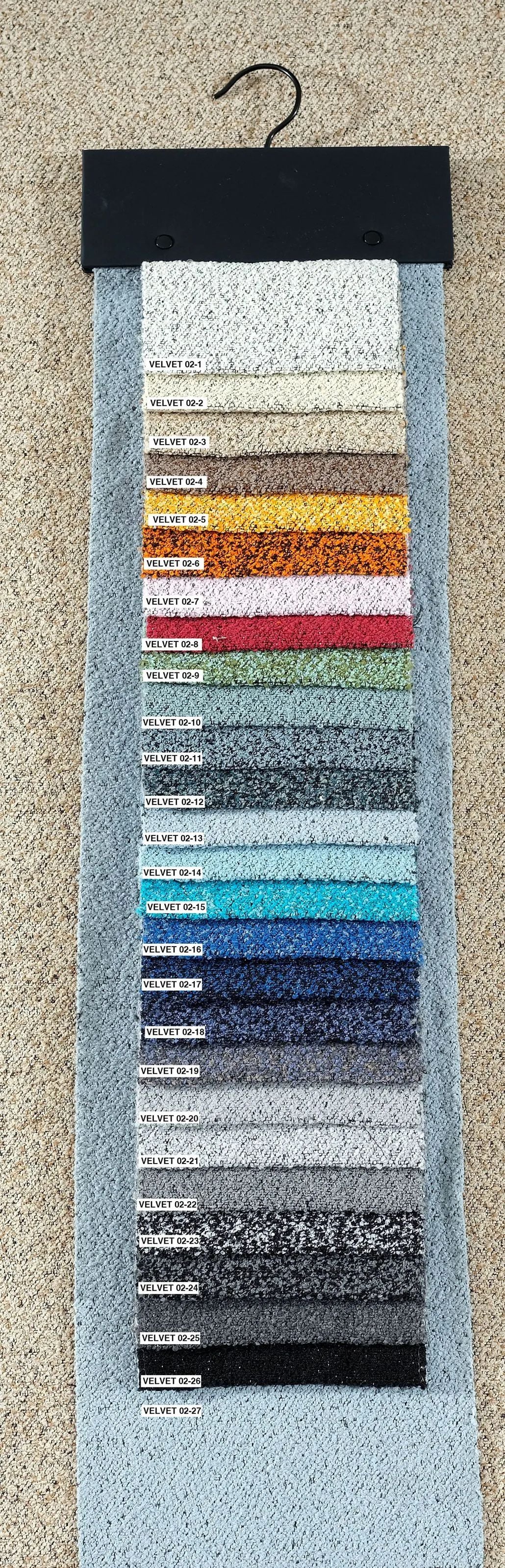 Foulola News:Plain Velvet Sofa Fabric, Velvet- 02 supplier