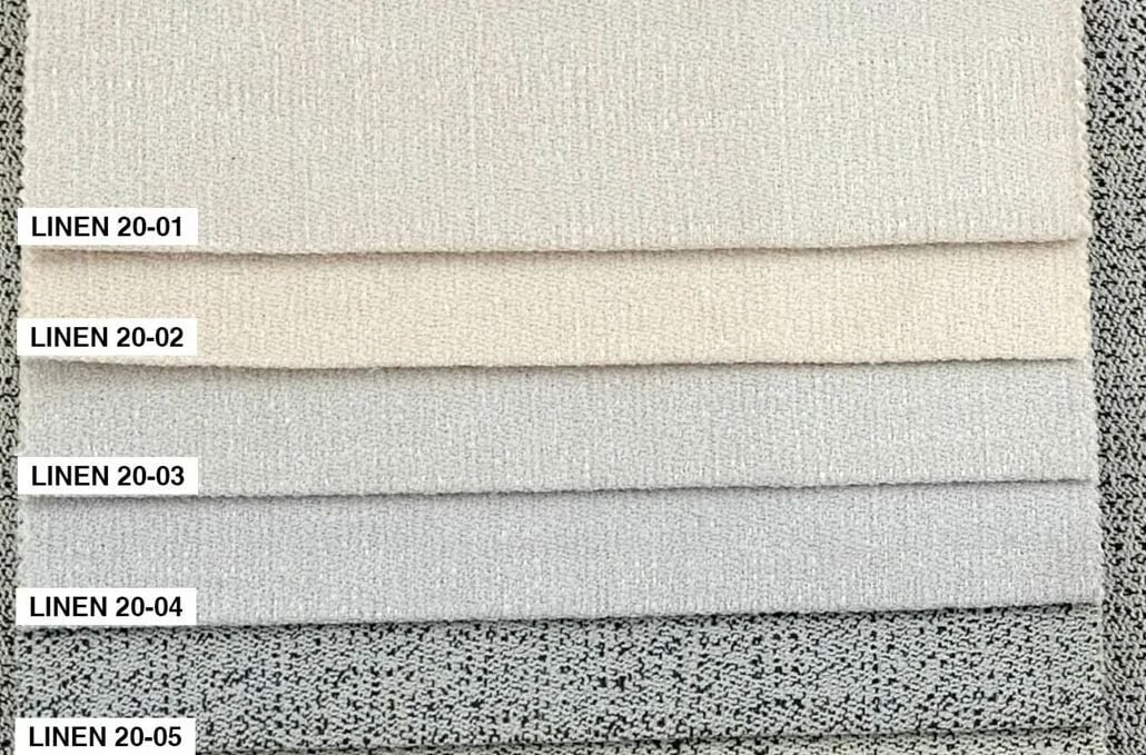 Foulola News:Plain Linen Sofa Fabric - 20 Series details
