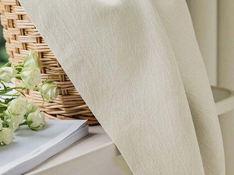 Foulola Novinky: ZSYR# Šířka 2.8/3.2m Linen Style Závěska, Trojitá Výšivková Umělecká Práce, 90% tmavé