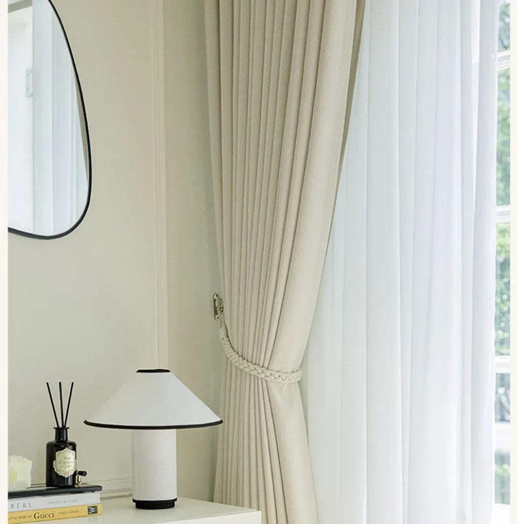 6 foulola news zsyr 2832m width linen style curtain triple weaving artwork 90 blackout-5