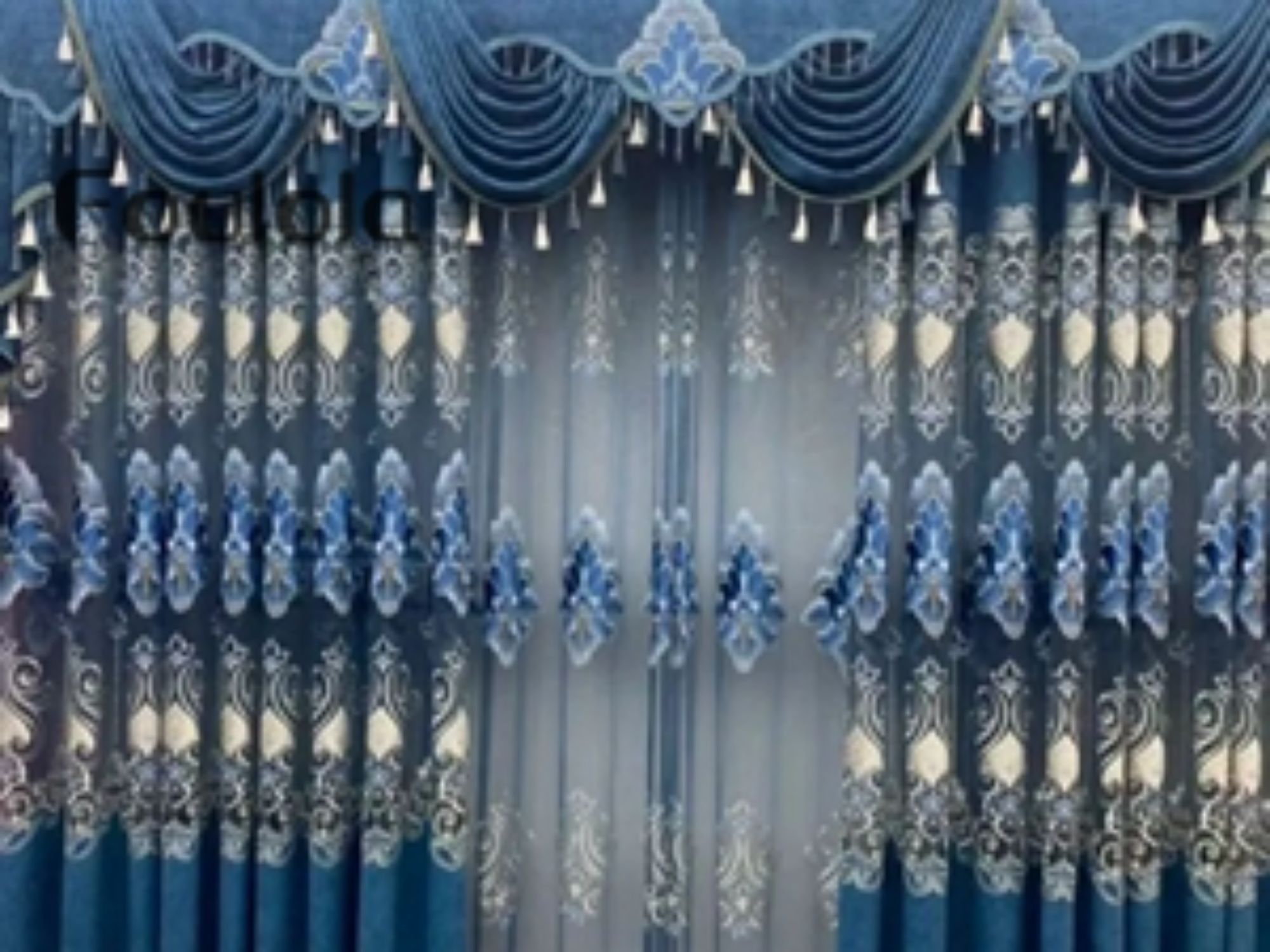 Foulola News: 2.8/3.2m Width Luxury Embroidery YYSF/LSYJ/QSLX#