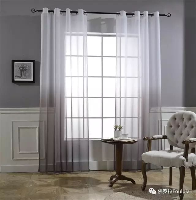 Printed Linen Curtain Net manufacture