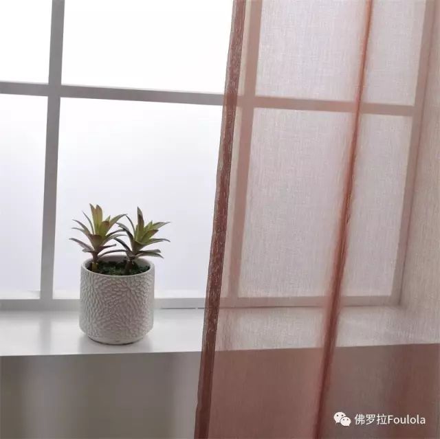 Printed Linen Curtain Net factory
