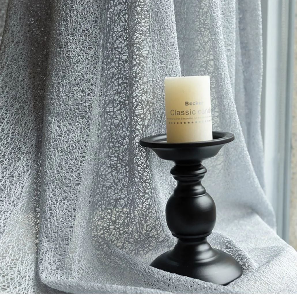 Foulola News: NC Series/ White BSDS# Sheer Curtain details