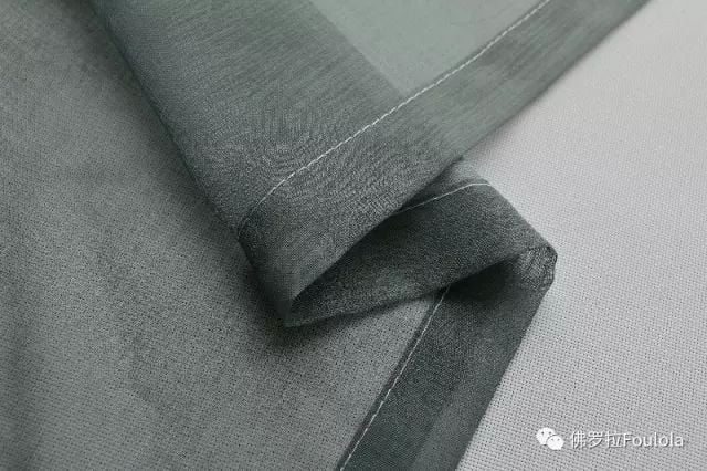 Printed Linen Curtain Net factory