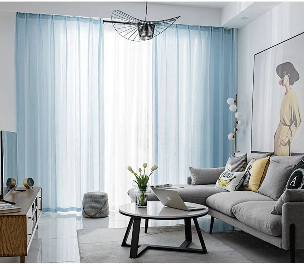 Foulola: YGS & BGLL Sheer Curtain details