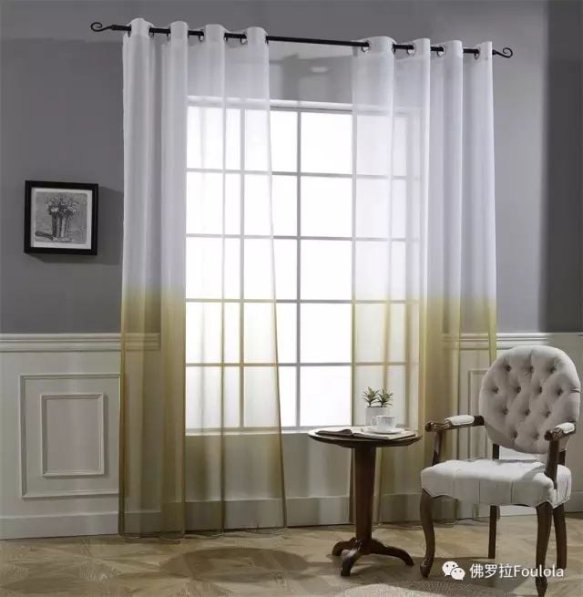 Printed Linen Curtain Net manufacture