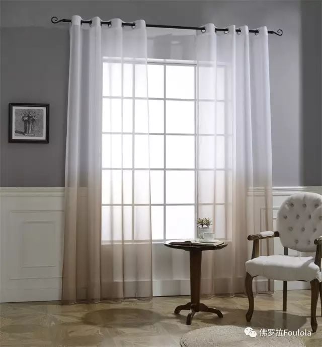 Printed Linen Curtain Net supplier