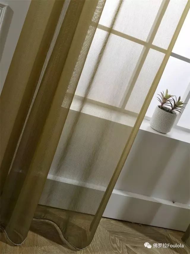 Printed Linen Curtain Net manufacture