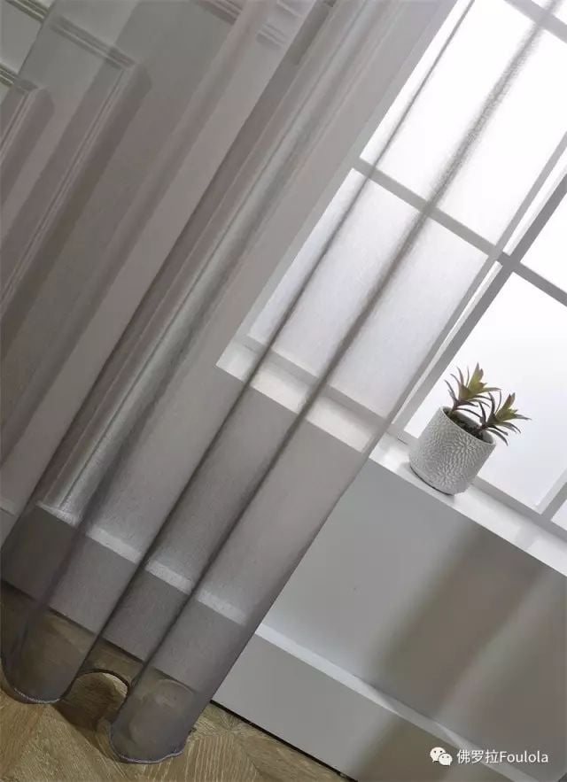 Printed Linen Curtain Net manufacture