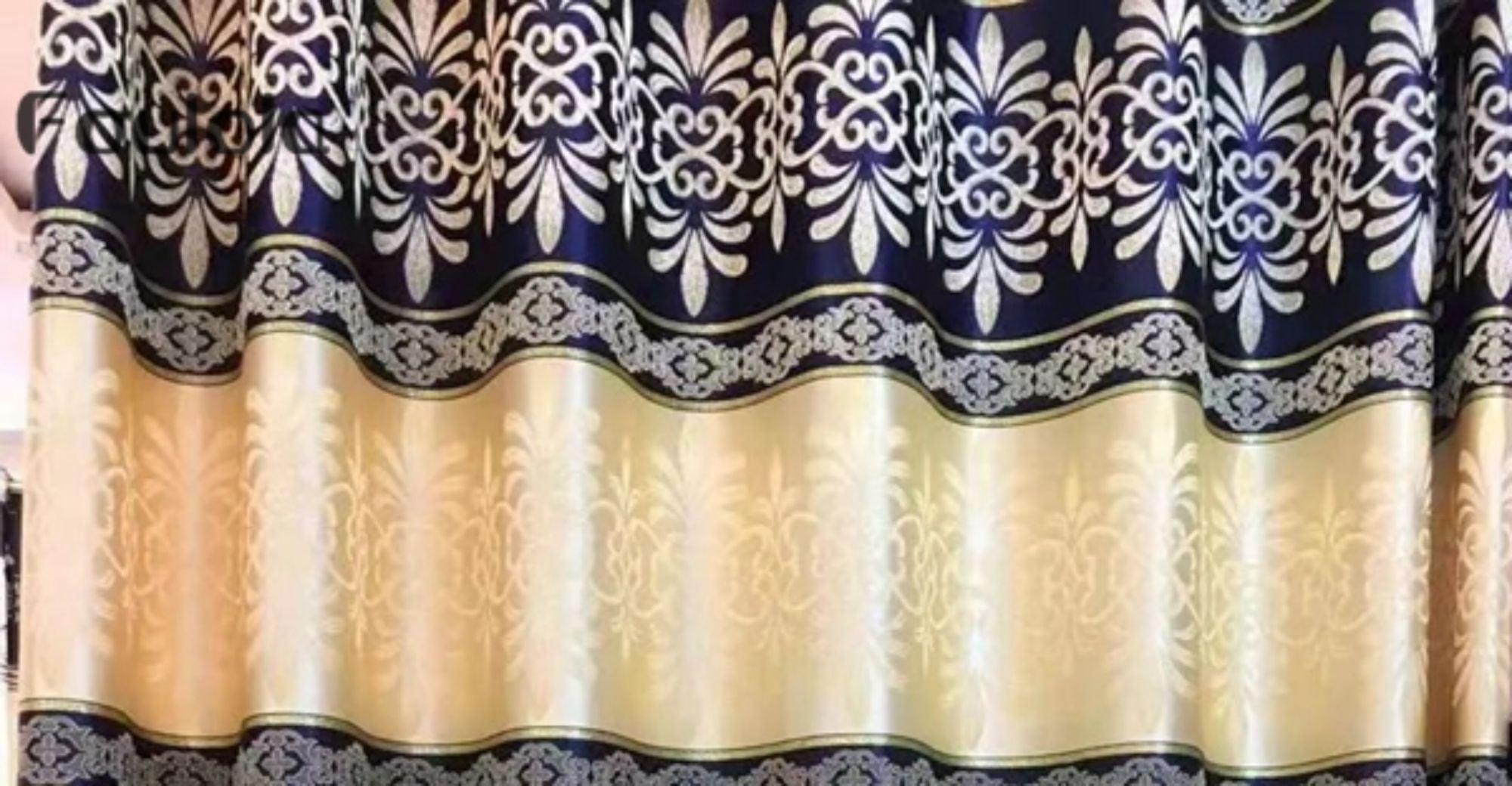 Foulola News: Cheap Jacquard Curtain Fabric. Width 280cm,