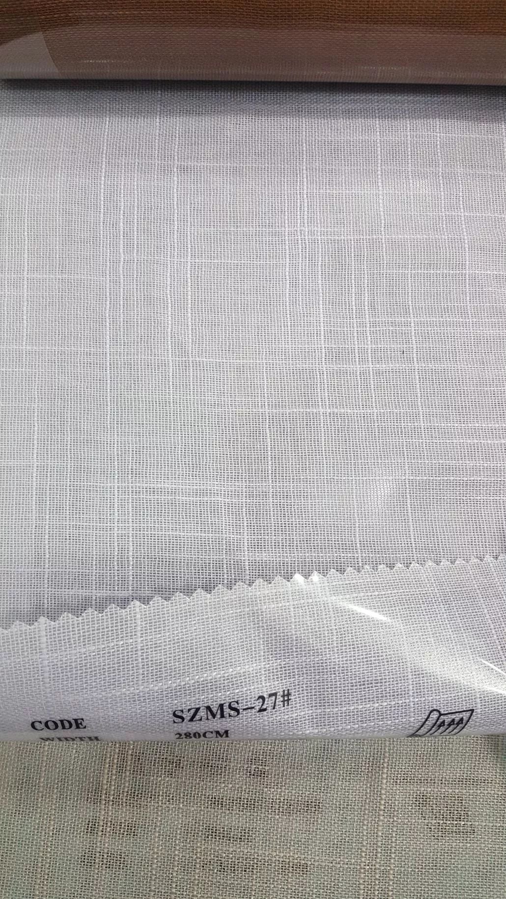 31 Foulola News: SZMS# Series, Cotton/ Polyester Sheer Curtain factory