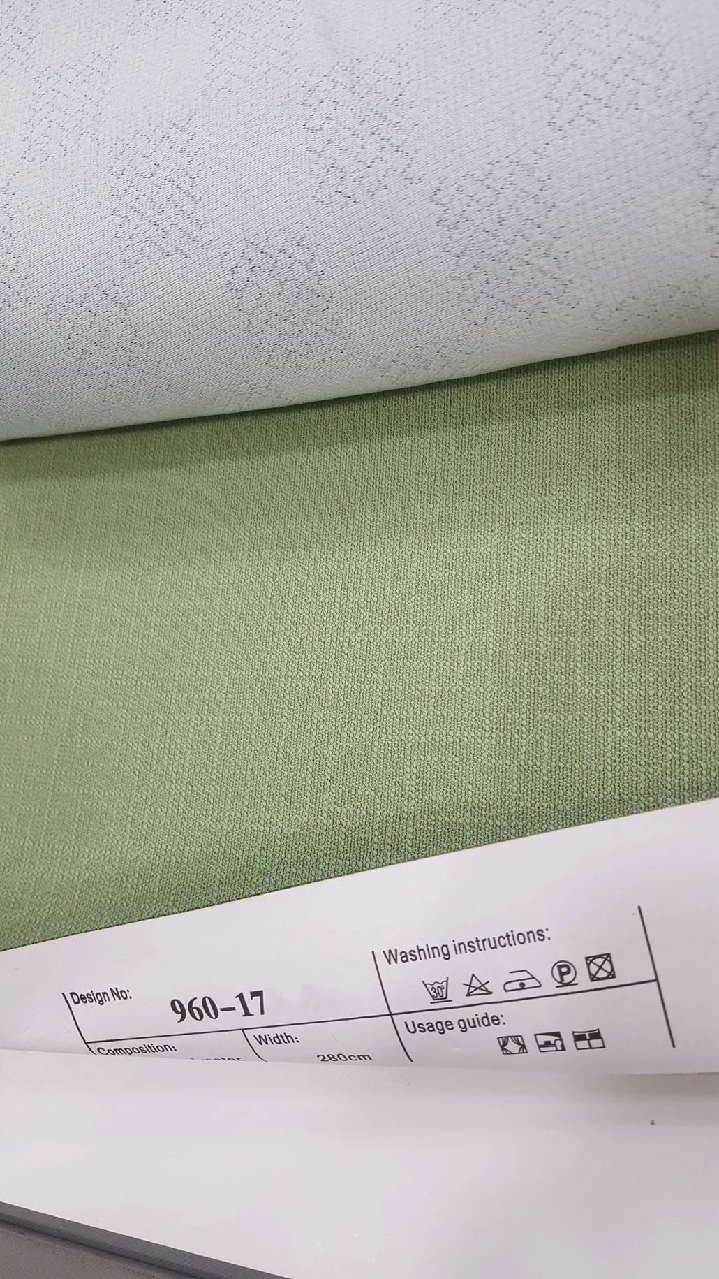 Foulola News:960# Linen Style Blackout factory