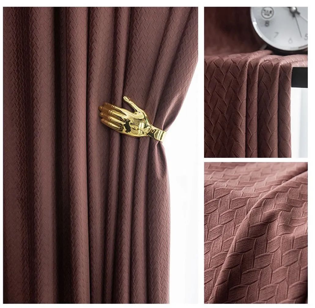 29 Foulola News: 147# Series Blackout Luxury Velvet Curtain details