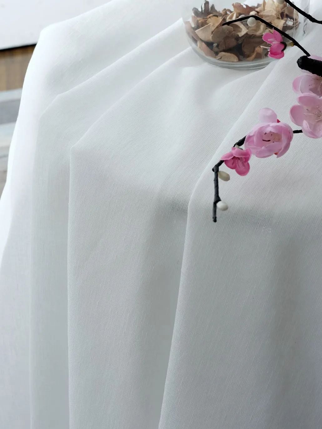 9 Foulola News: DLM Linen Sheer,6 colors, 3.0m Width manufacture