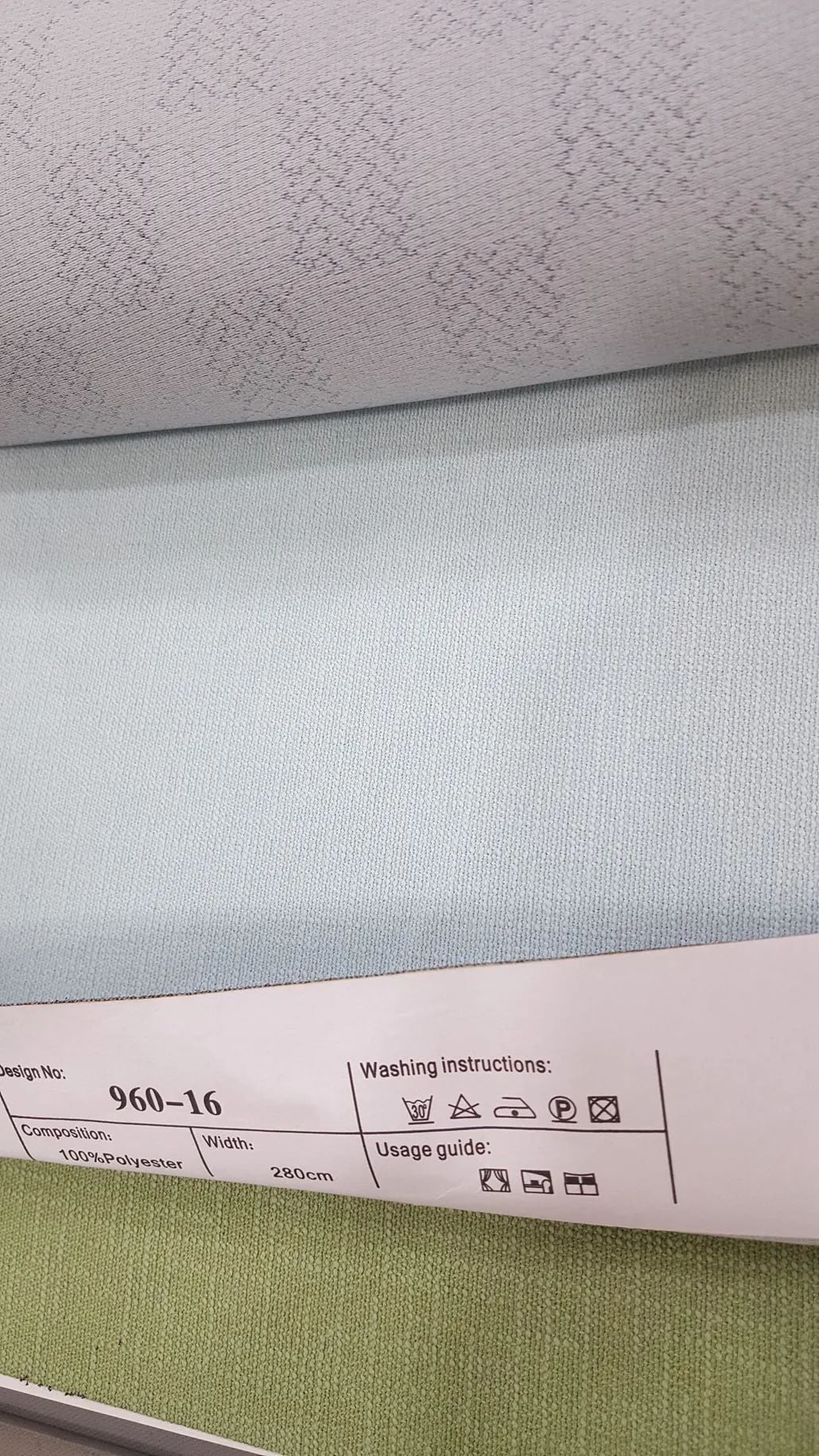 Foulola News:960# Linen Style Blackout supplier