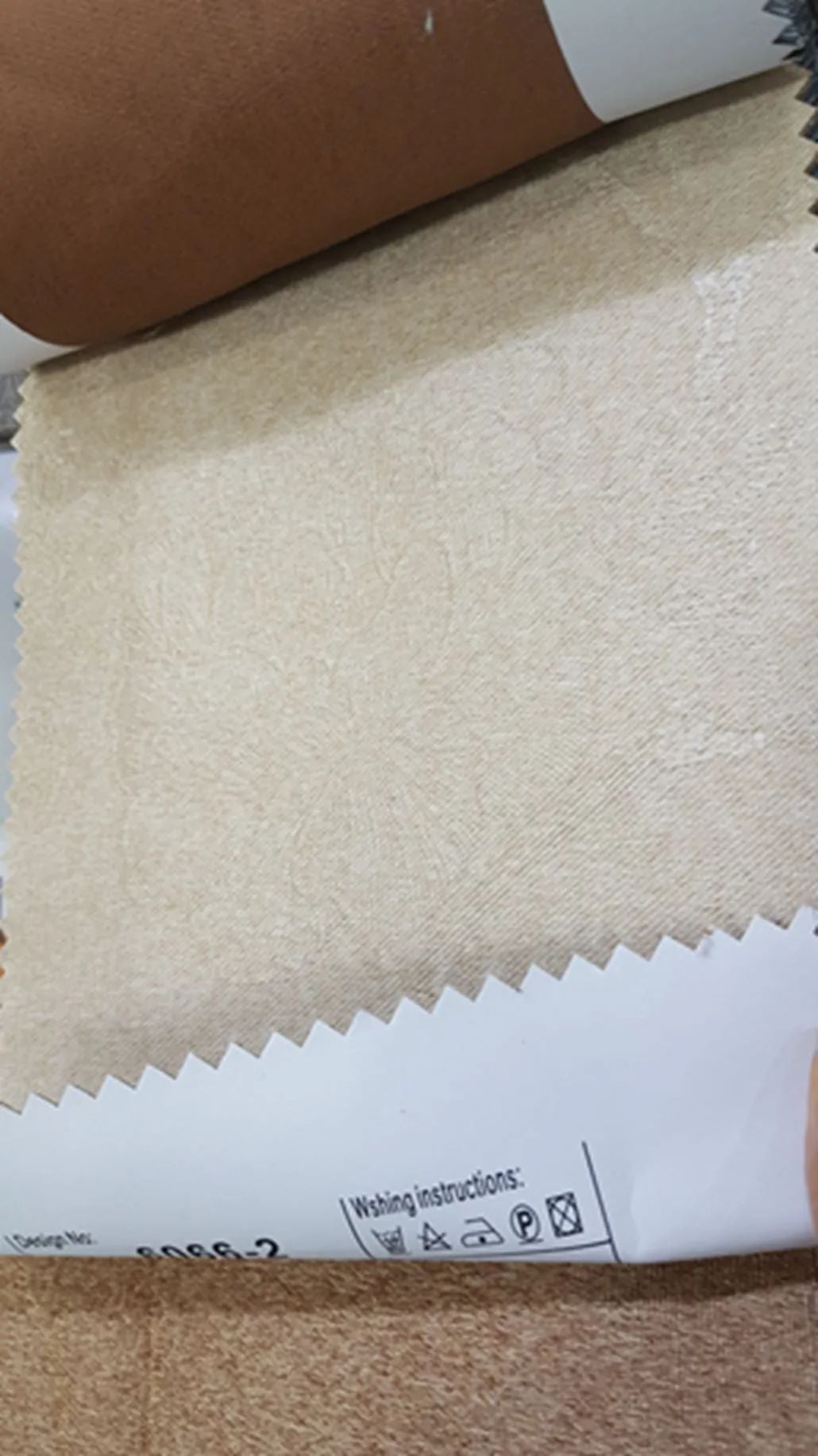 97 Foulola News: 2.8m DY/34# Series, Embossed Linen Style Blackout details