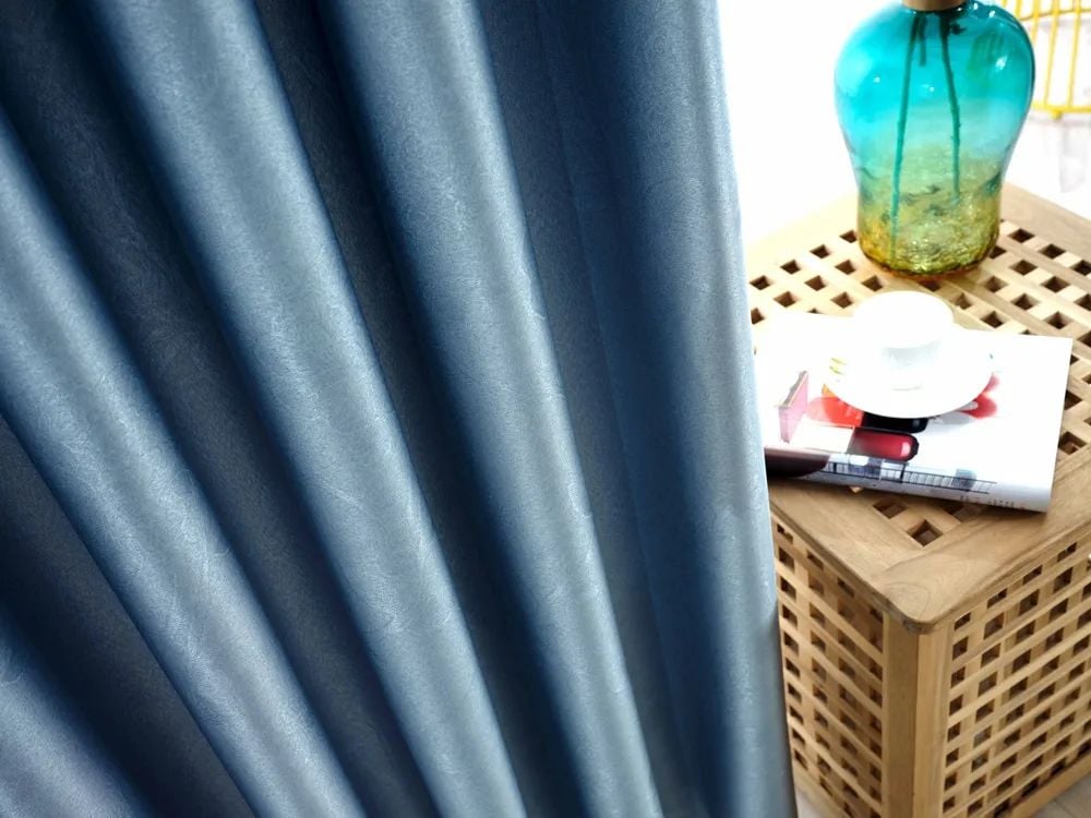 69 Foulola News: 2.8m DY/34# Series, Embossed Linen Style Blackout factory