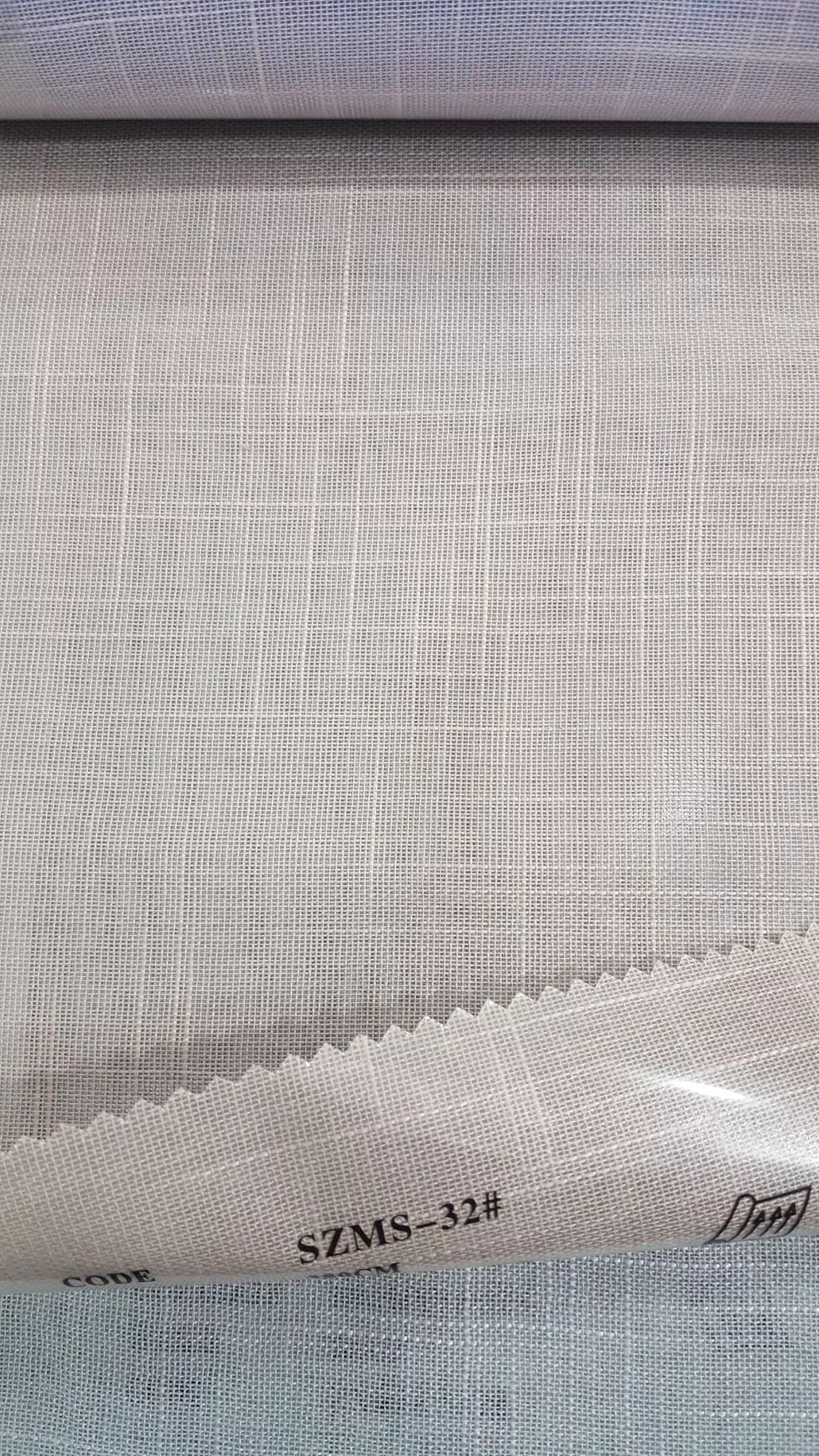 36 Foulola News: SZMS# Series, Cotton/ Polyester Sheer Curtain factory