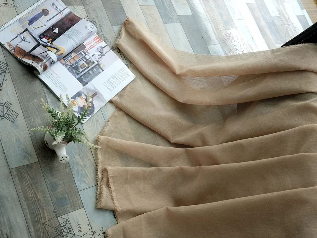 54 Foulola News: DLM Linen Sheer,6 colors, 3.0m Width details