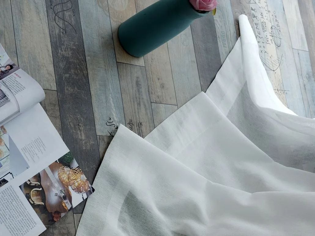 10 Foulola News: DLM Linen Sheer,6 colors, 3.0m Width supplier